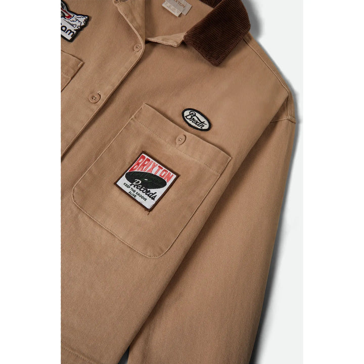 Brixton Utopia Patchwork Overshirt