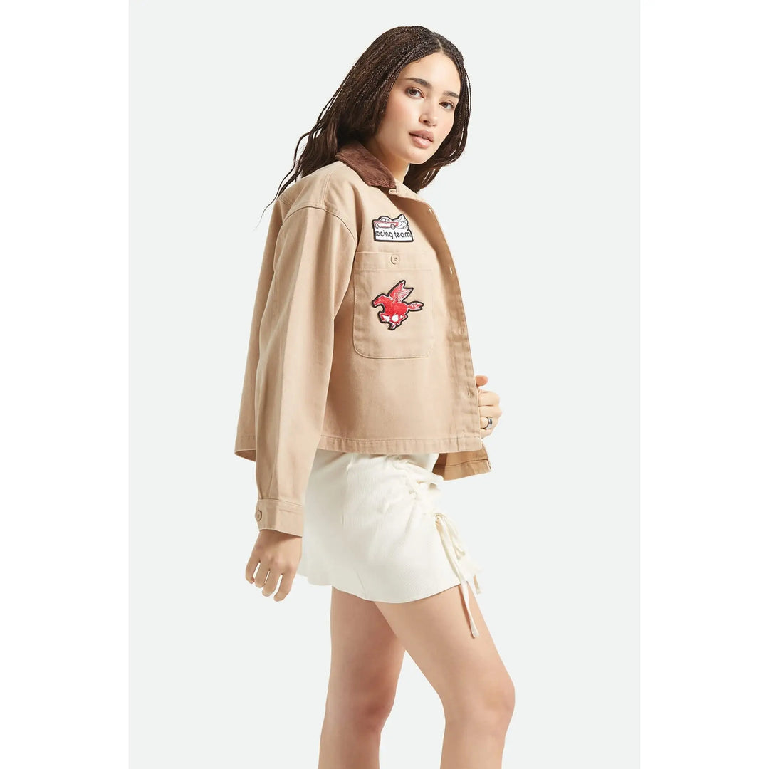 Brixton Utopia Patchwork Overshirt