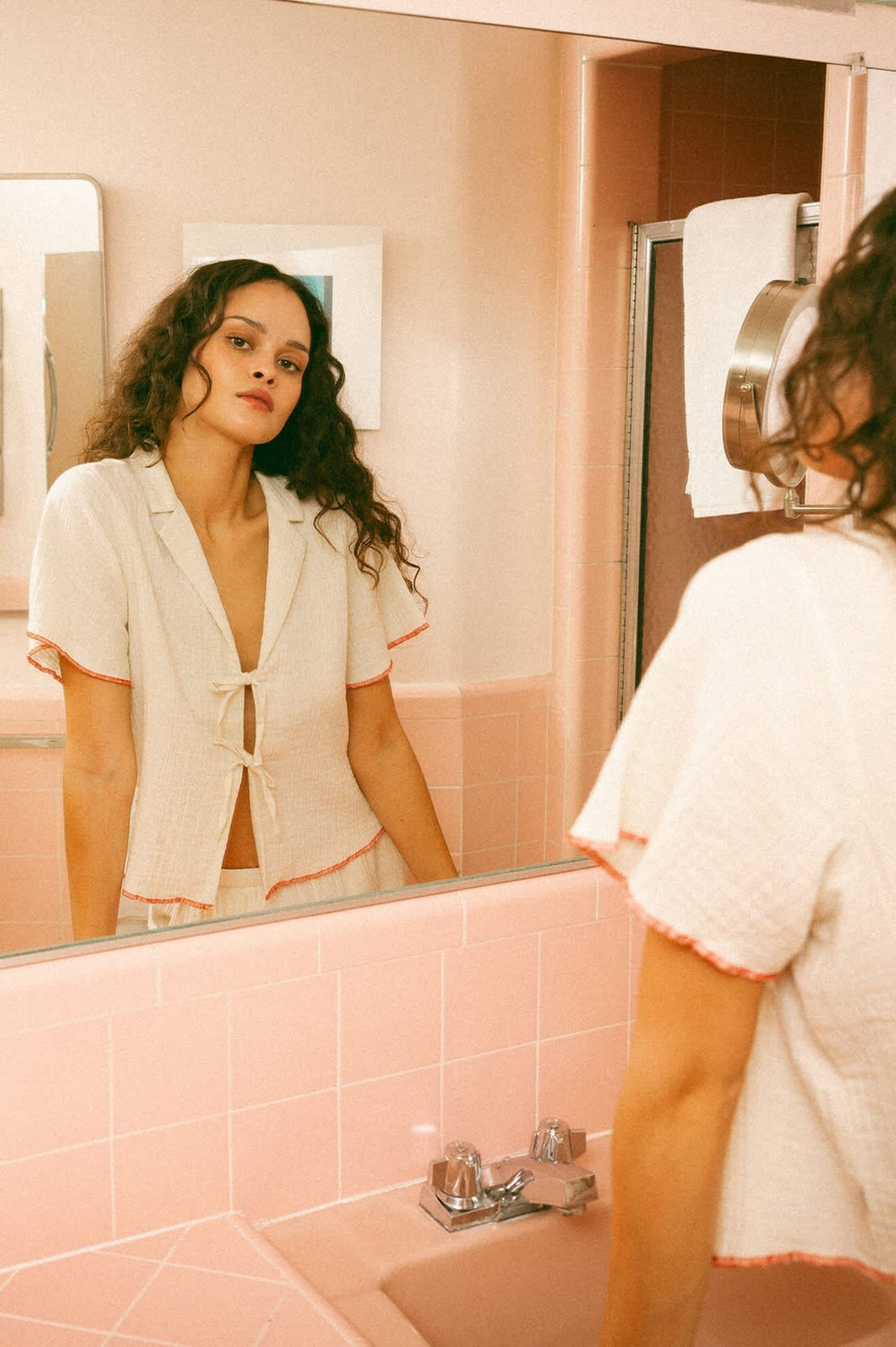 Brixton Wandering Tie Top 