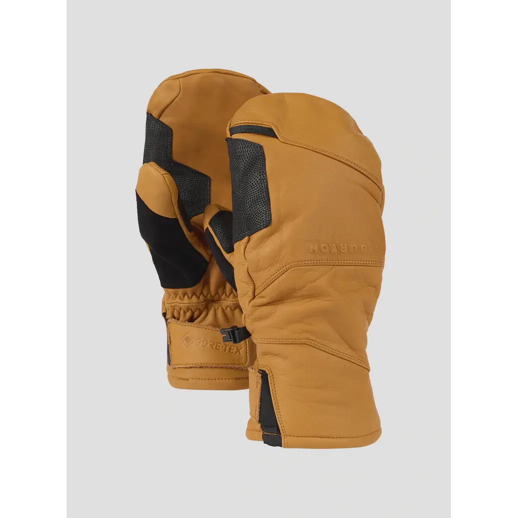 Burton AK Clutch GORE-TEX Leather Mitts - Honey / S