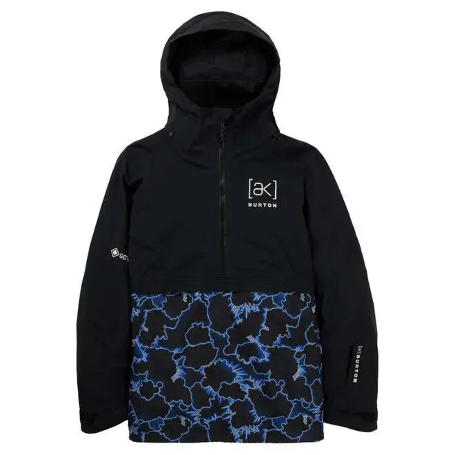 Burton AK Kimmy Gore-Tex 2L Womens Anorak Jacket 2025 - Black / Glow / M