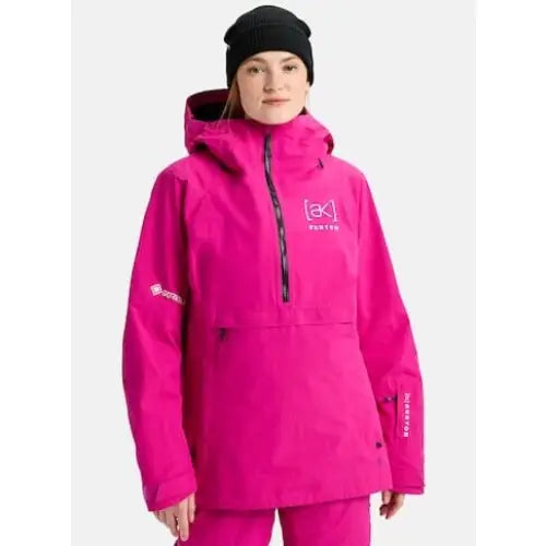 Burton AK Kimmy GORE-TEX 2L Womens Anorak Jacket Very Berry S 