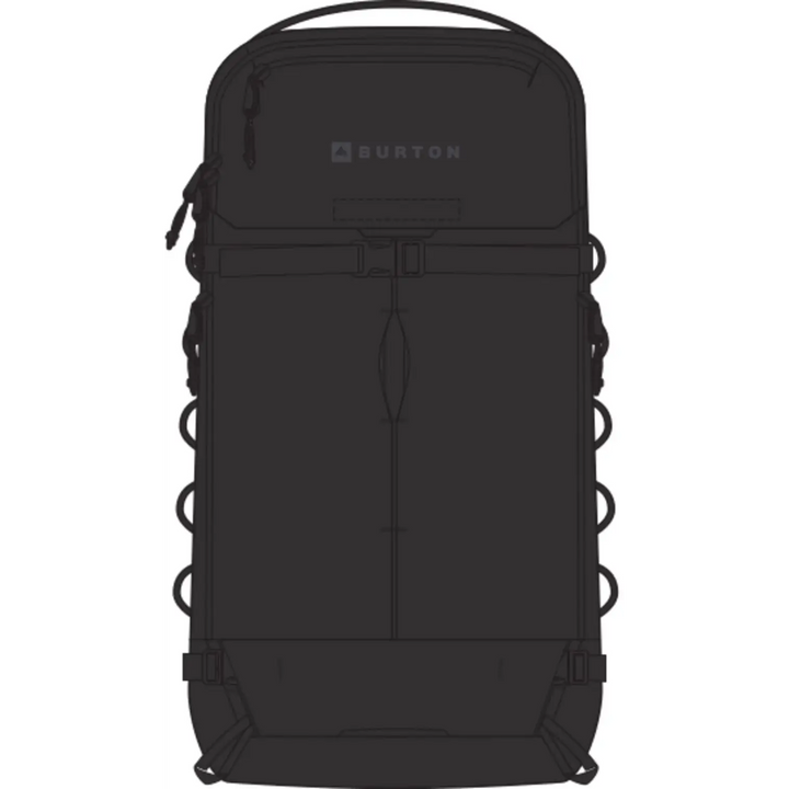 Burton AK Sidehill 25L Backpack 2025 True Black 