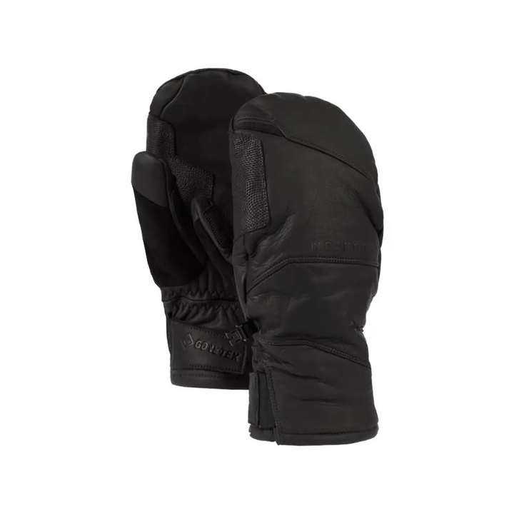 Burton AK Tech Leather Mittens True Black S 