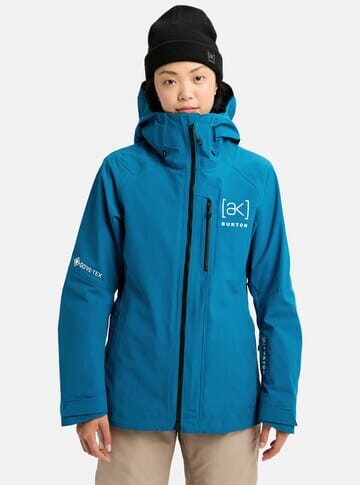 Burton AK Upshift GORE-TEX 2L Womens Jacket Blue Teal S 