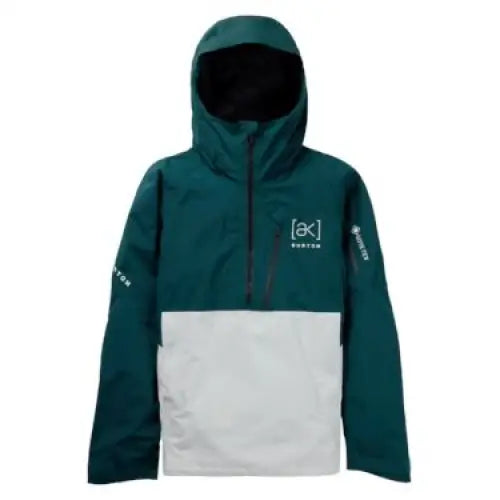 Burton AK Velocity GORE-TEX Anorak Deep Emerald / Gray Cloud S 