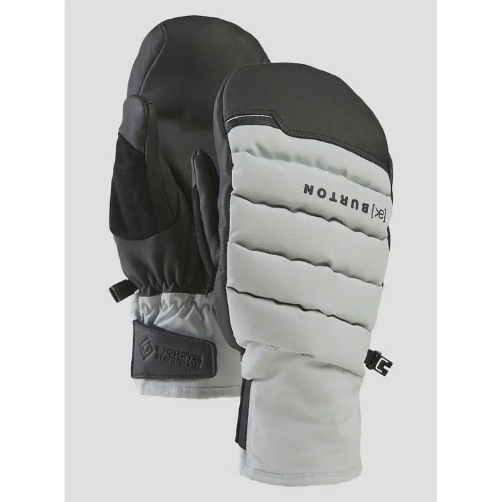 Burton AK Windstopper Oven Mitts - Grey Cloud / XS