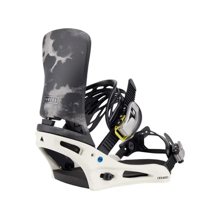Burton Cartel Re:Flex Snowboard Bindings 2024 White/Graphic M 