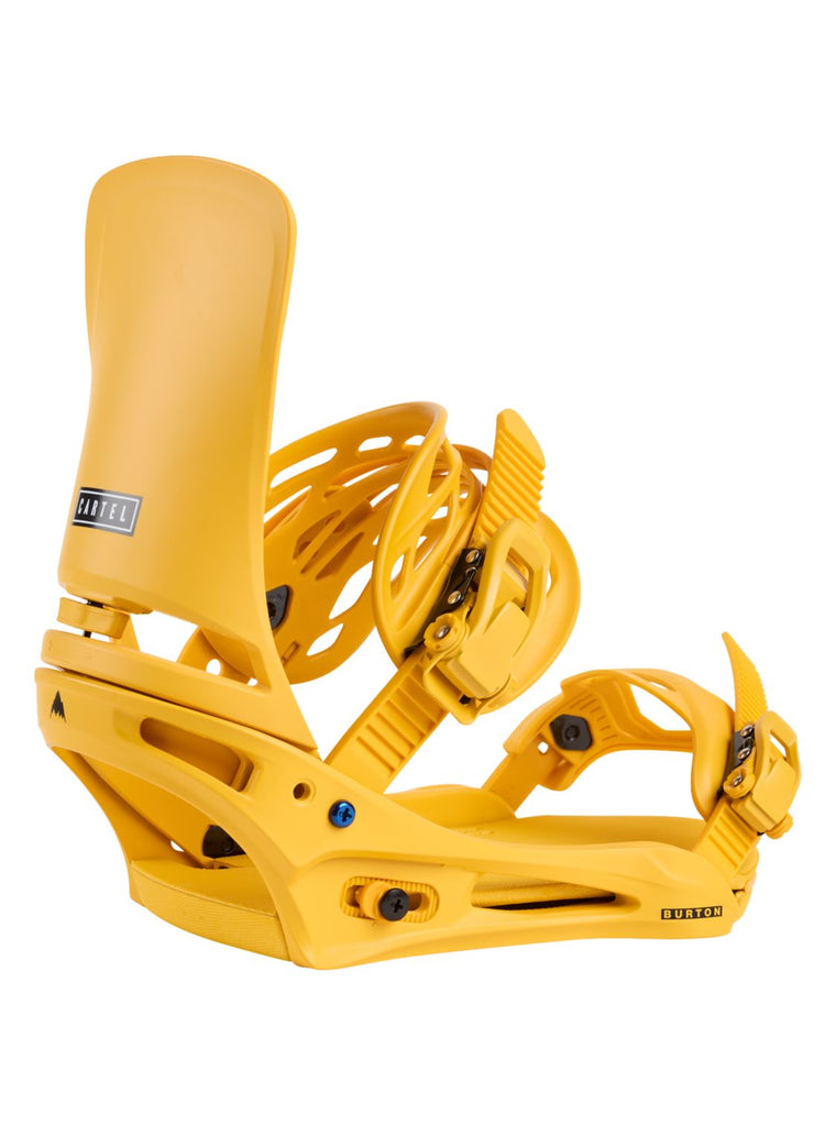 Burton Cartel Re:Flex Snowboard Bindings Goldenrod M 