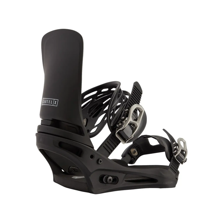 Burton Cartel X Re:Flex Snowboard Bindings Black M 