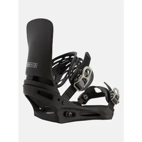 Burton Cartel X Re:Flex Snowboard Bindings 2026 - Black / M