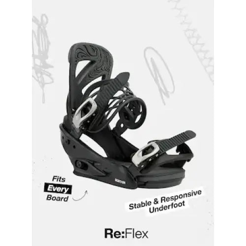 Burton Cartel X Re:Flex Snowboard Bindings 2026 – BaseNZ