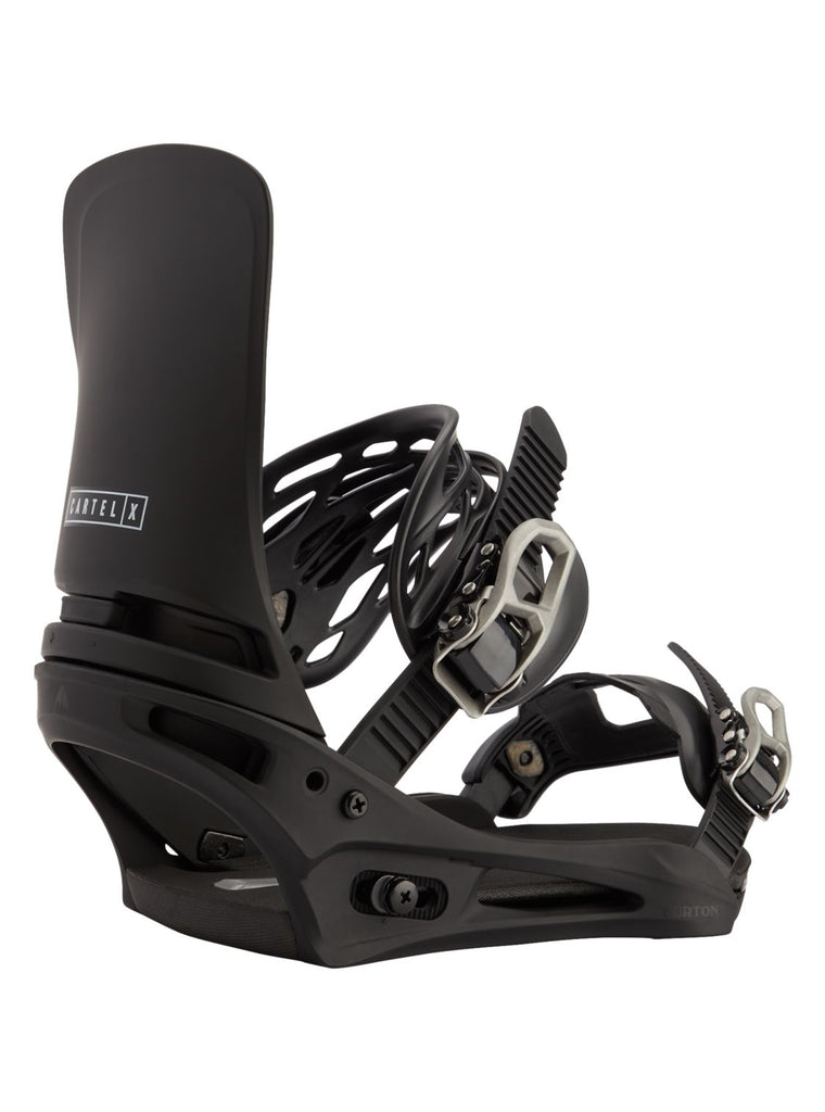 Burton Cartel X Re:Flex Snowboard Bindings Black M 