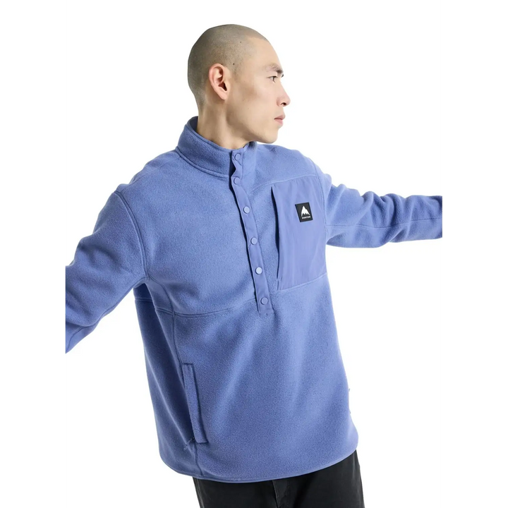 Burton Cinder Fleece Pullover Slate Blue S 