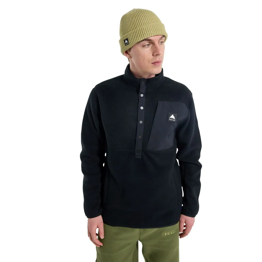 Burton Cinder Fleece Pullover True Black S 