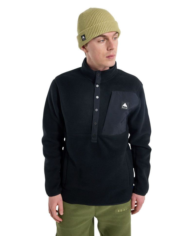 Burton Cinder Fleece Pullover True Black S 