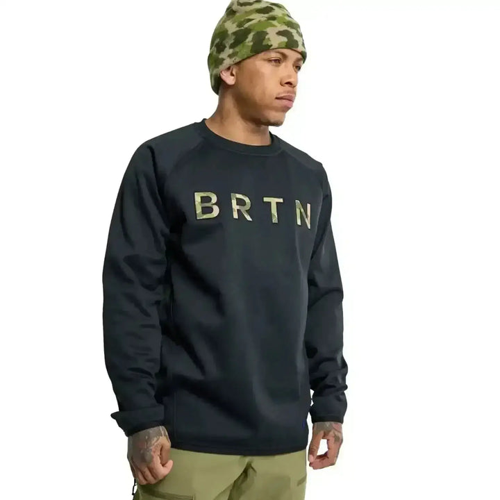Burton Crown Weatherproof Performance Fleece Pullover True Black S 