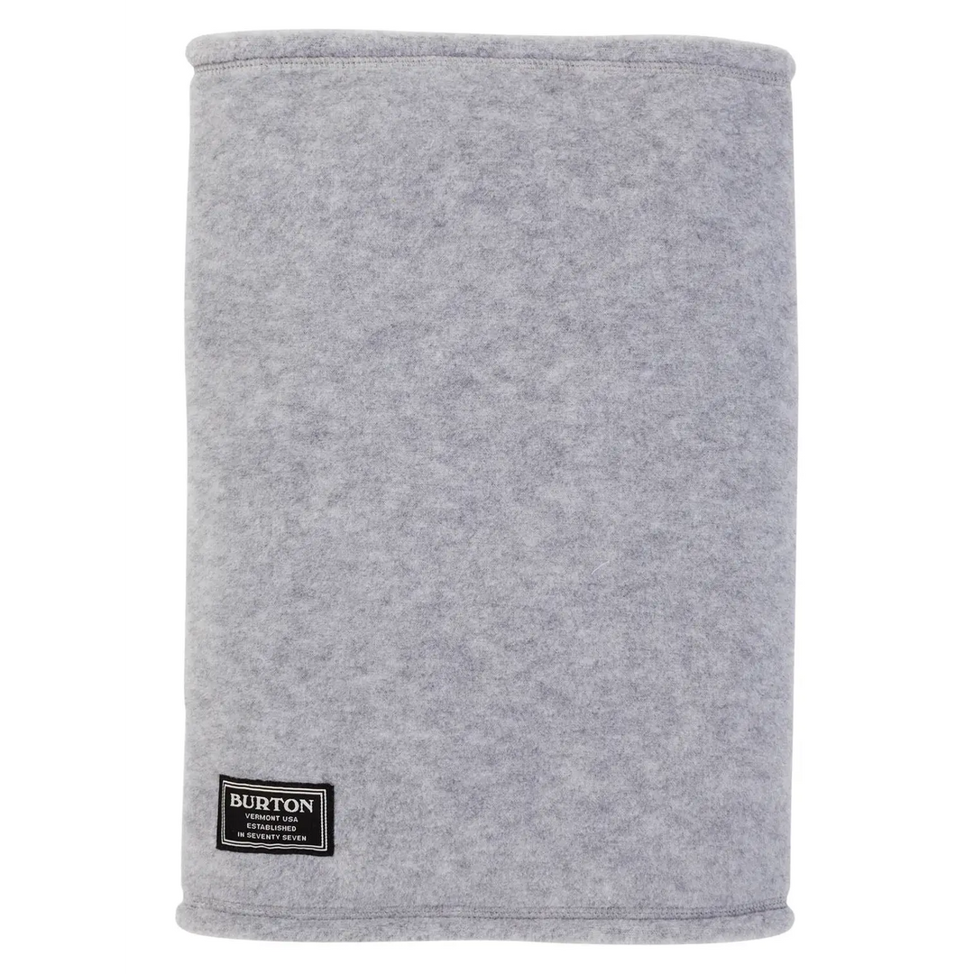 Burton Ember Fleece Neck Warmer Gray Heather 