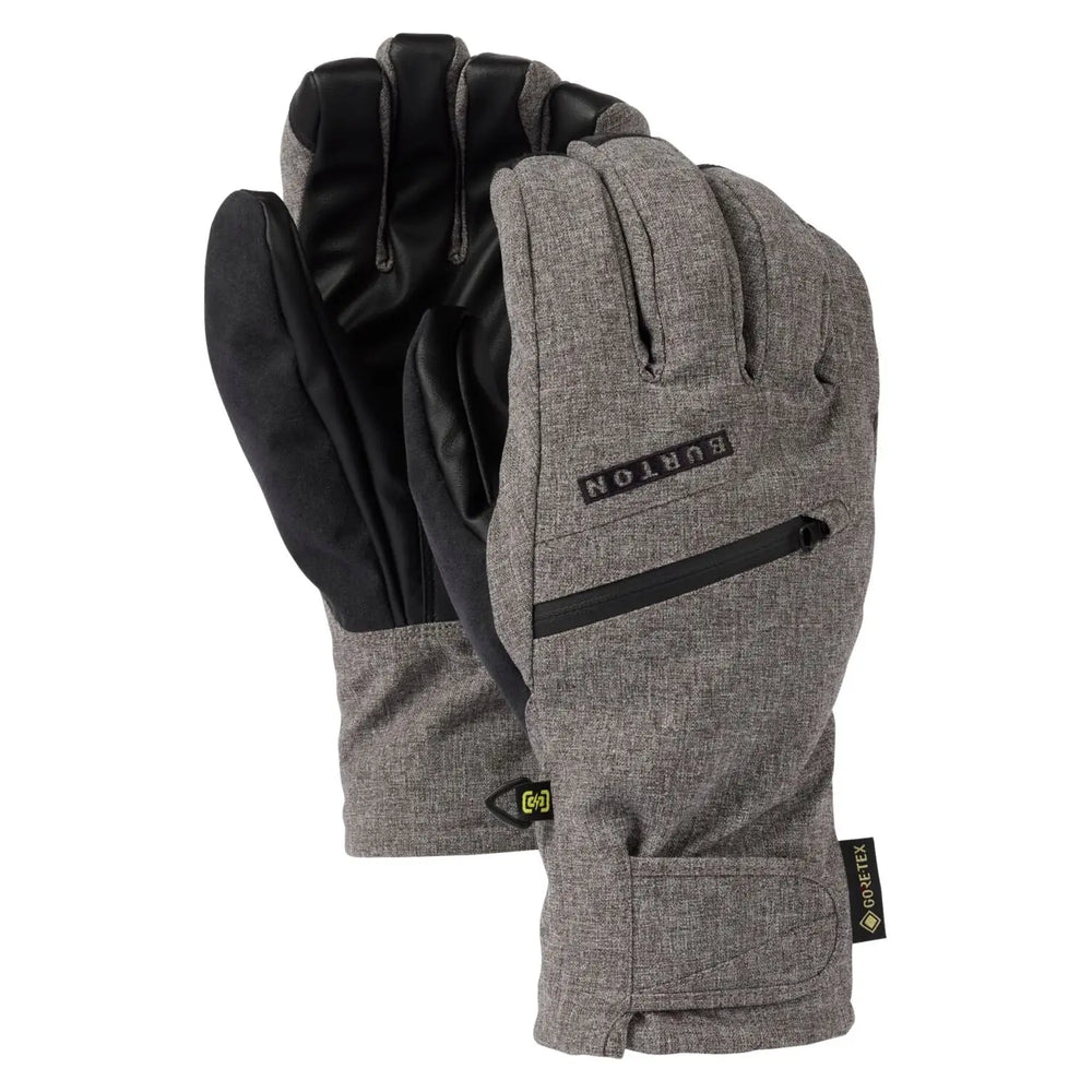Burton GORE-TEX Under Gloves Gray Heather S 