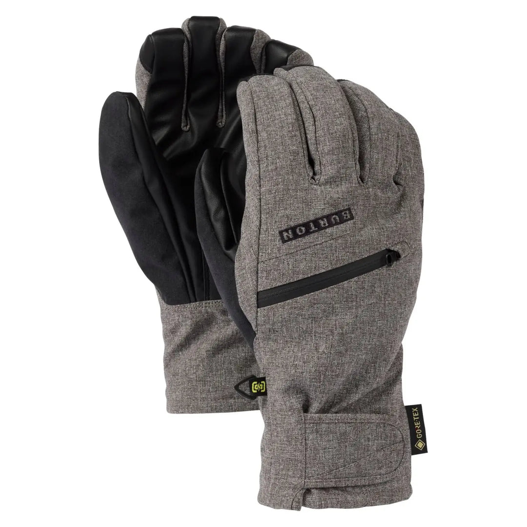 Burton GORE-TEX Under Gloves Gray Heather S 