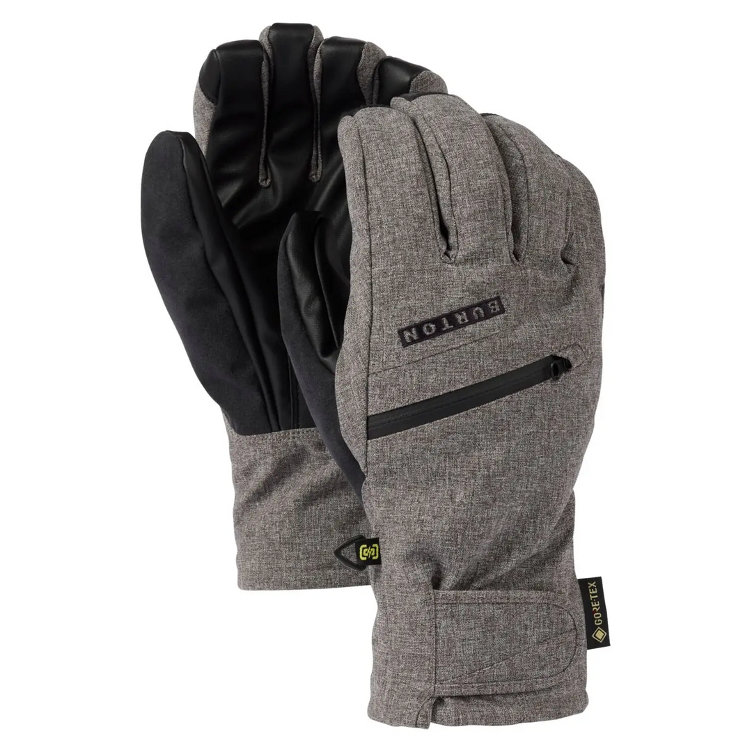 Burton GORE-TEX Under Gloves Gray Heather S 