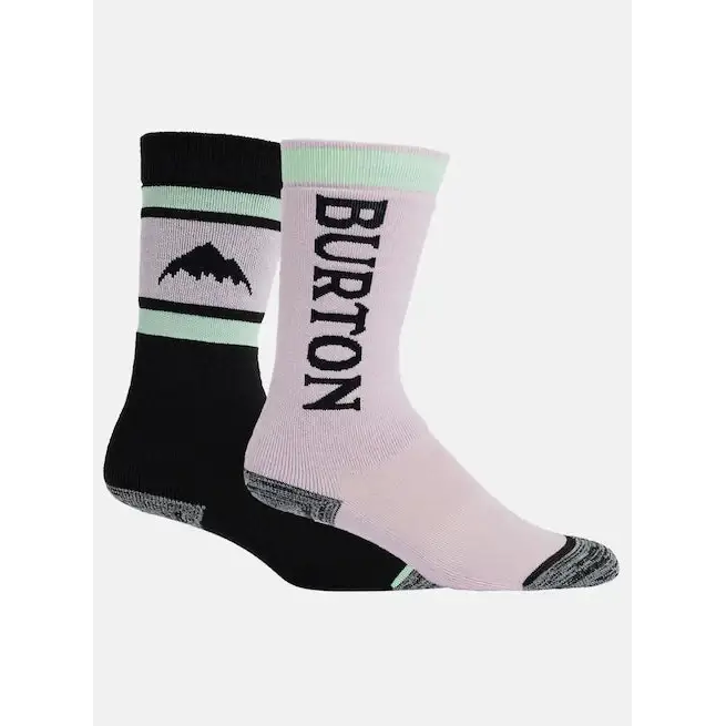 Burton Kids Weekend Midweight 2-Pack Socks Elderberry S / M 