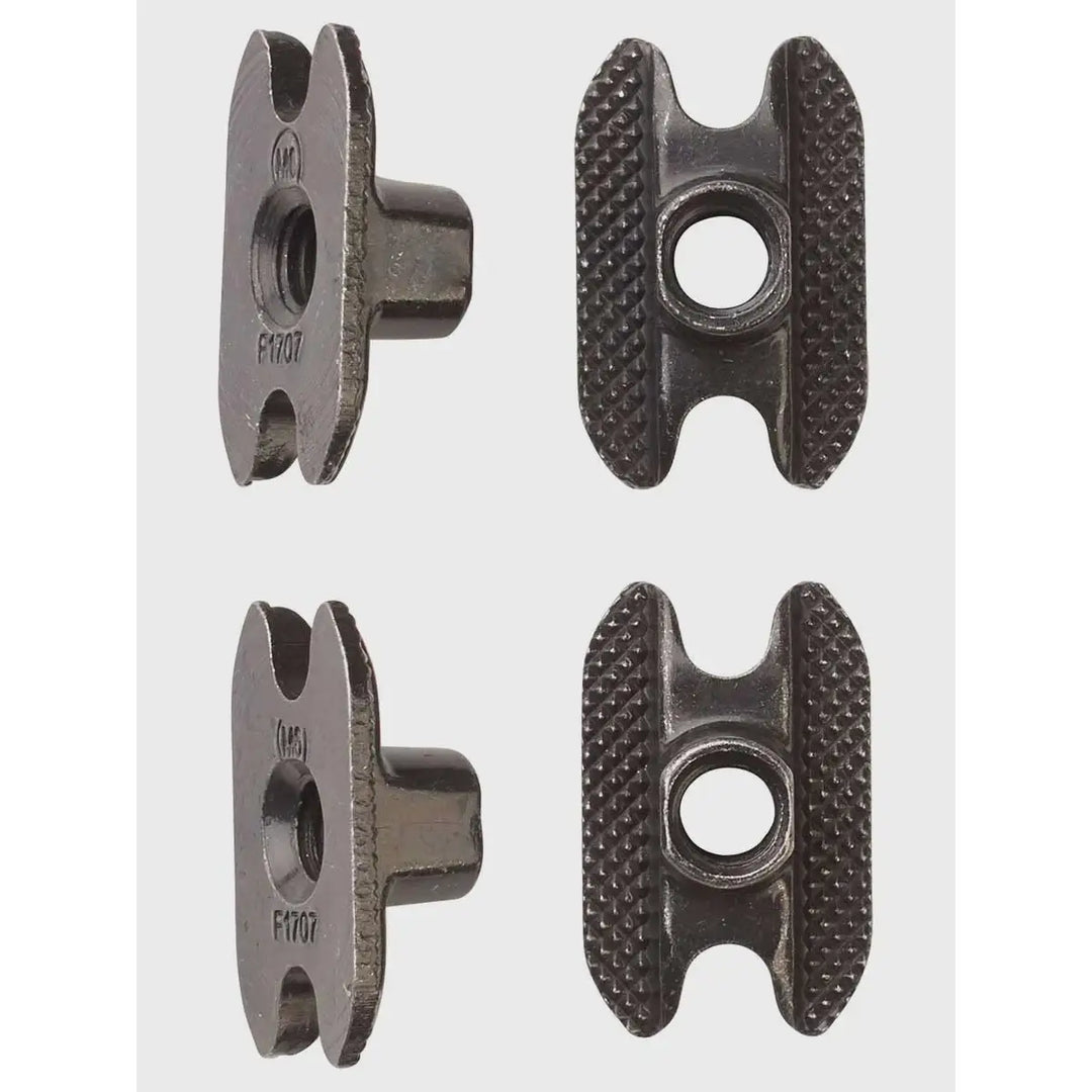Burton M6 Channel Inserts 4 Pk - Black