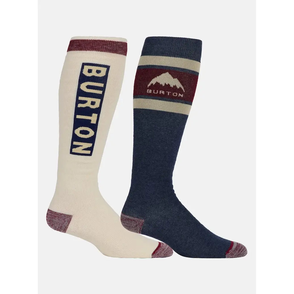Burton Mens Weekend Midweight Socks (2 Pack) - Nightfall / S