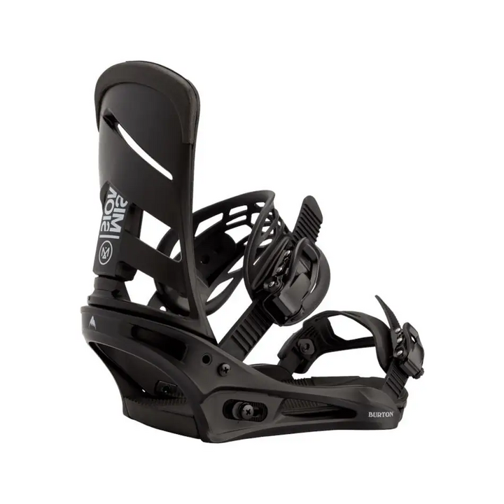 Burton Mission Re:Flex Snowboard Bindings 2024 Black M 