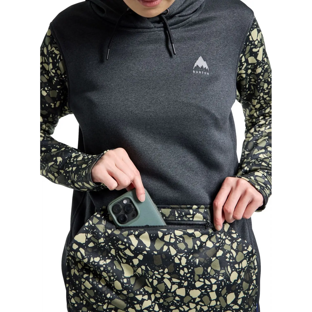 Burton Oak Long Womens Pullover Hoodie 
