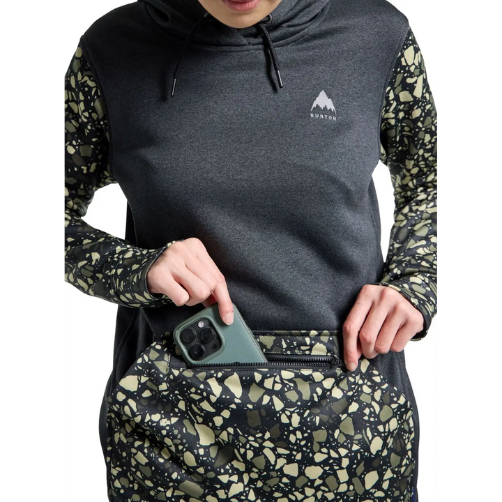 Burton Oak Long Womens Pullover Hoodie 