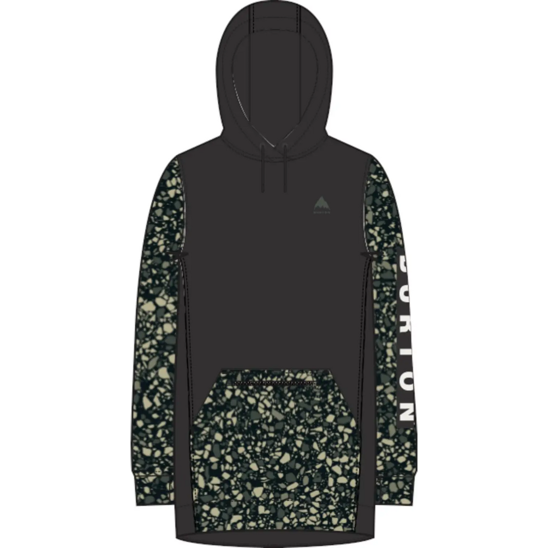Burton Oak Long Womens Pullover Hoodie 