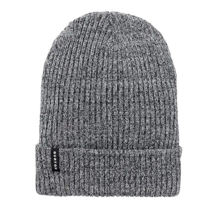 Burton Recycled Rib Beanie True Black/Stout White Marl 