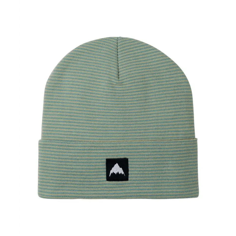 Burton Recycled Stripe Beanie Rock Lichen / Mushroom 
