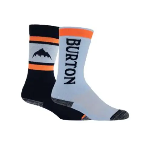 Burton Weekend Midweight Youth Sock 2-Pack Ballard Blue S / M 