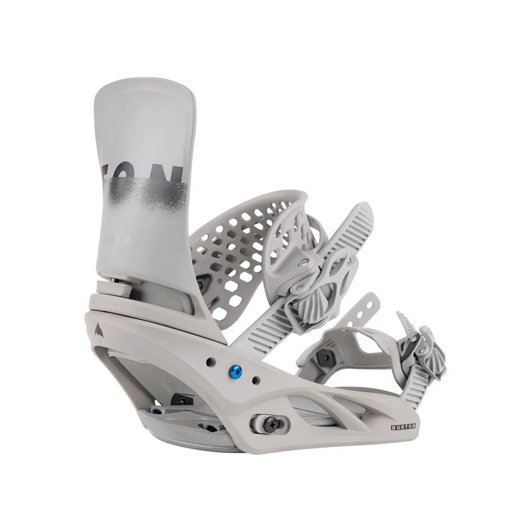 Burton Women's Lexa X Re:Flex Snowboard Bindings 2024 Gray/Logo M 