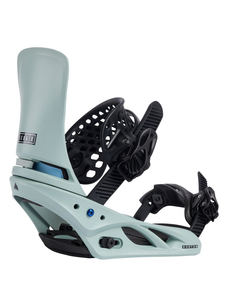 Burton Womens Lexa X Re:Flex Snowboard Bindings Petrol Green M 