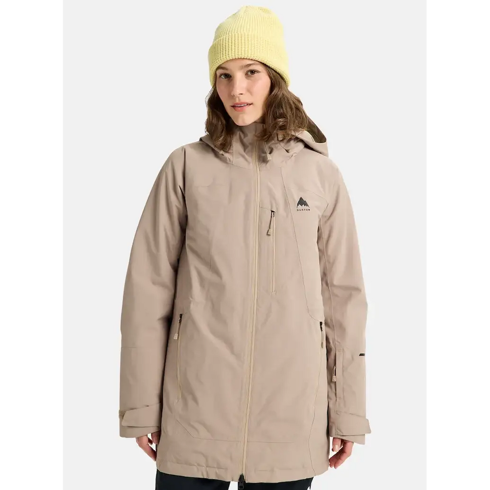 Burton Womens Reserve 2L Insulated Jacket - Summit Taupe / S