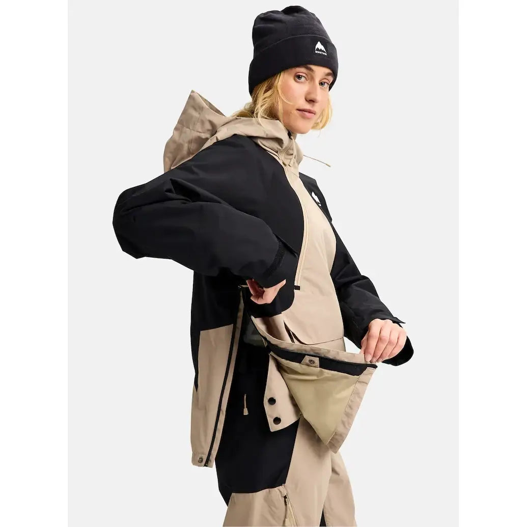 Burton Womens Reserve 2L Relaxed Anorak Jacket