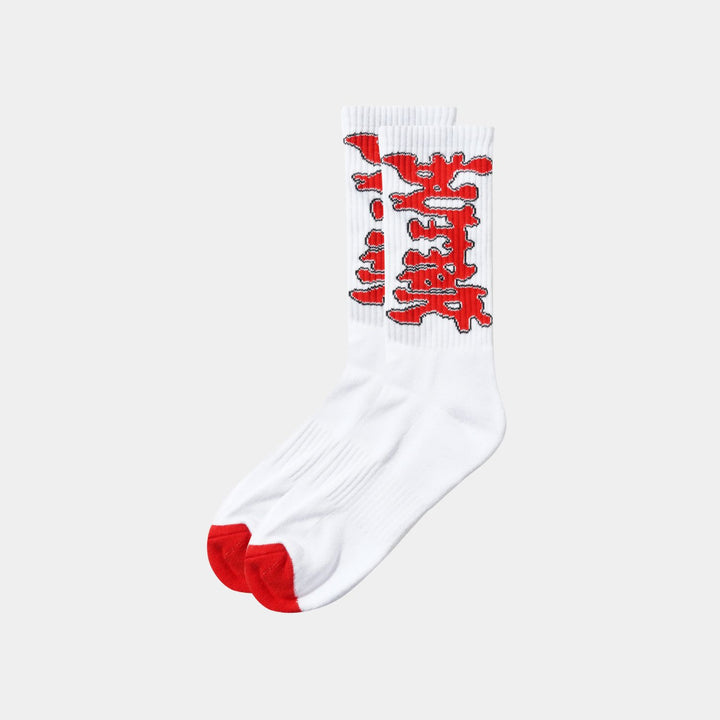 Butter Goods Blotch Socks White 