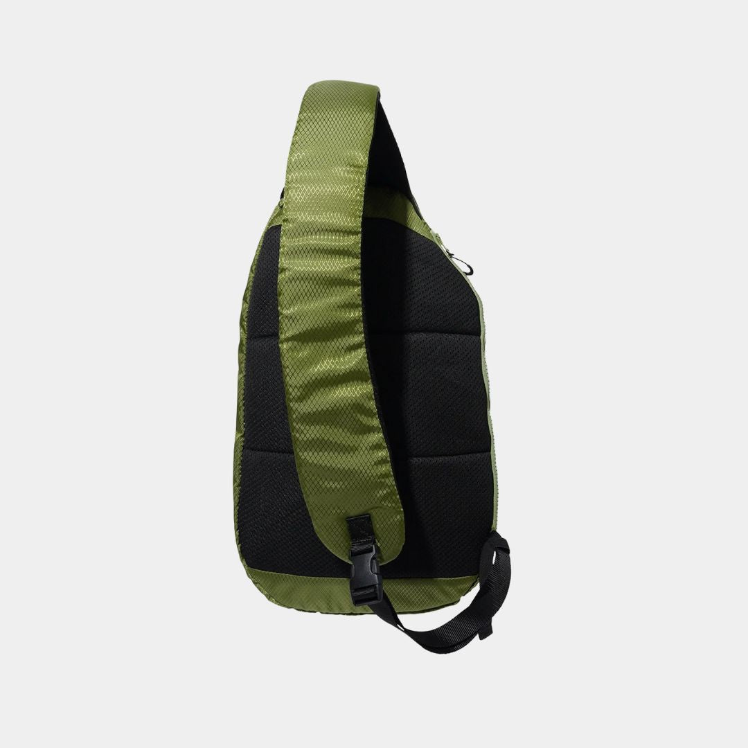 Butter Goods Express Shoulder Bag - Grass / Purple 