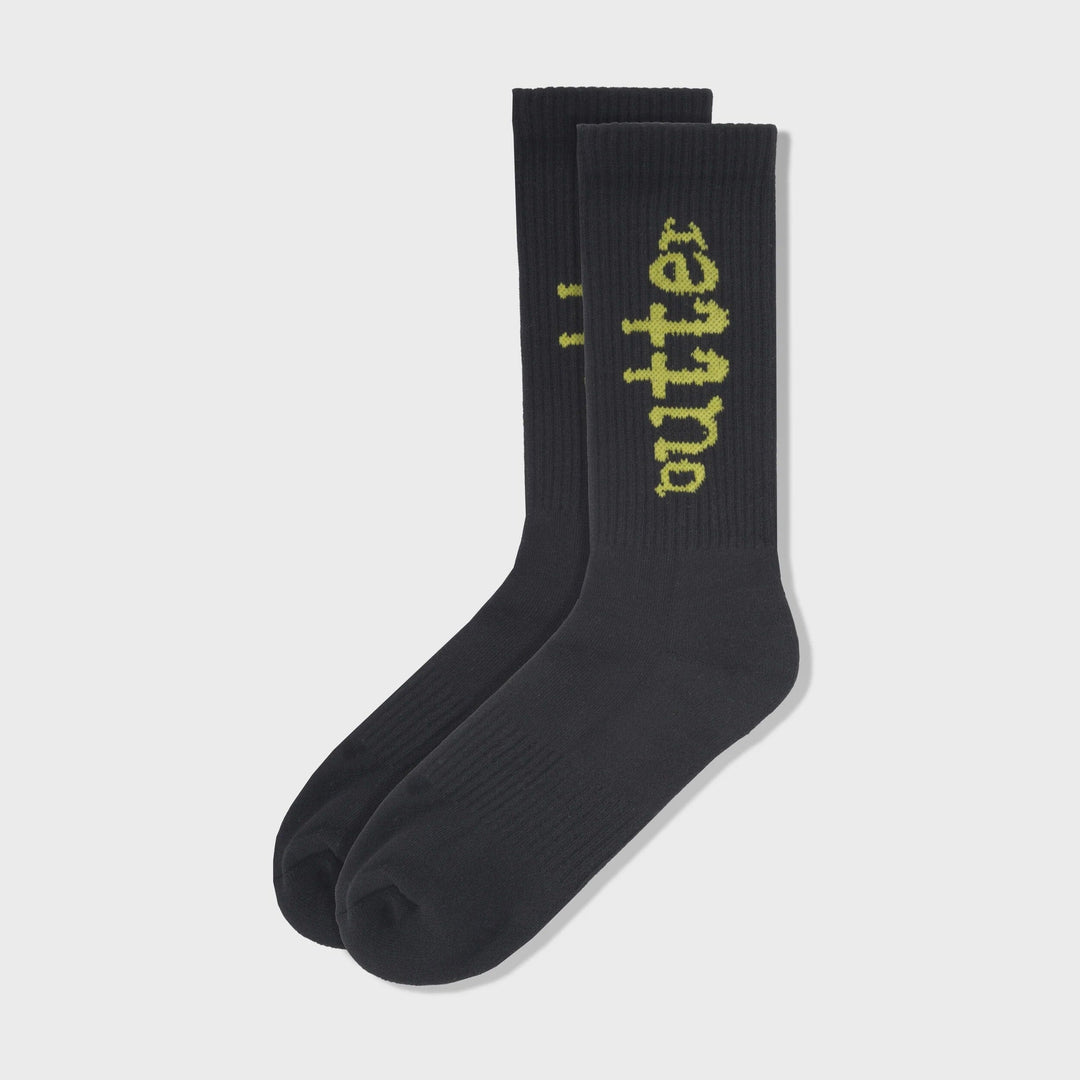 Butter Goods Frenzy Socks Black 