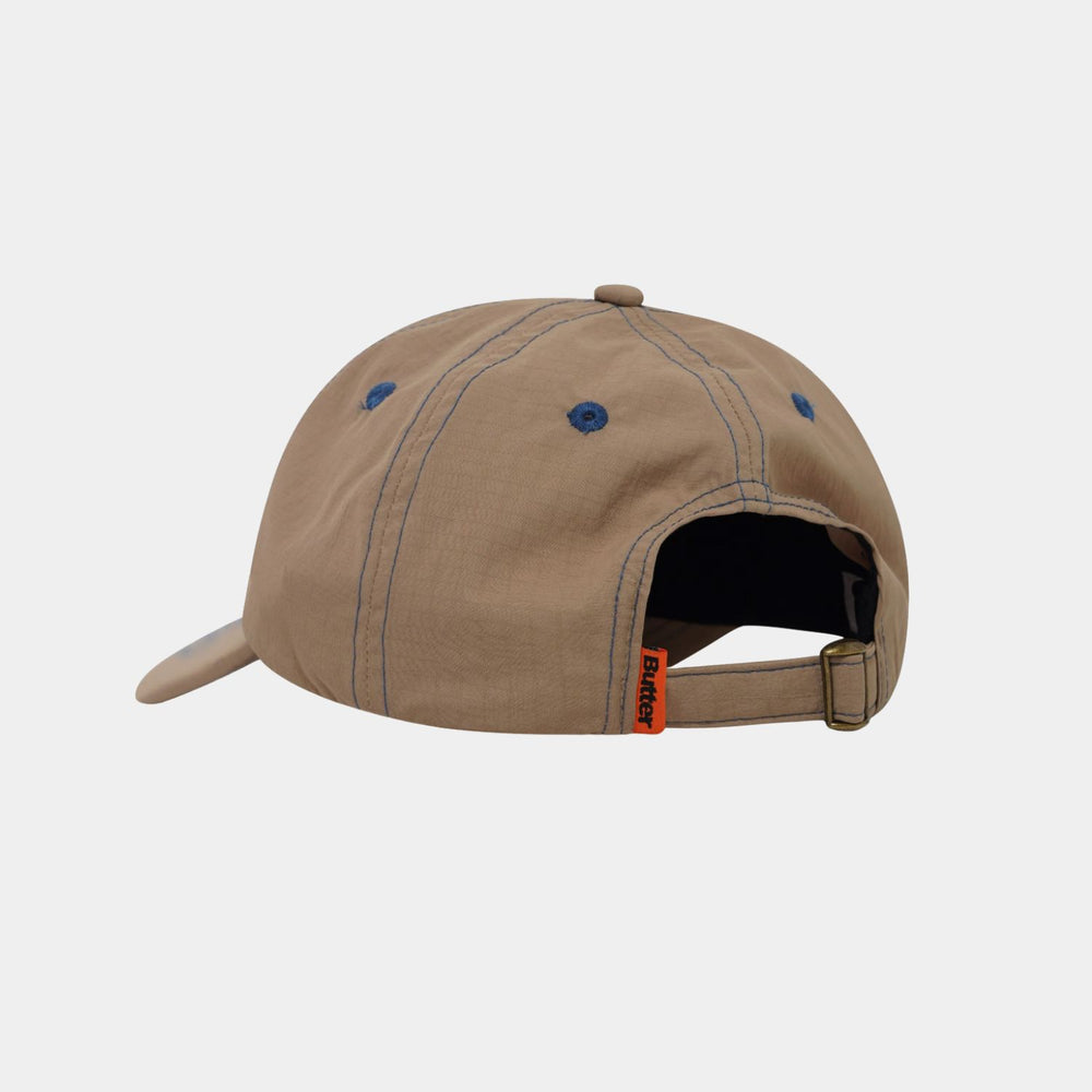 Butter Goods Nylon Rounded Logo 6 Panel Cap 