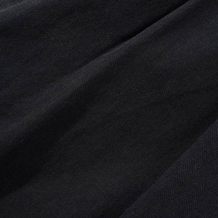 Butter Goods Pleated Trousers - Washed Black 