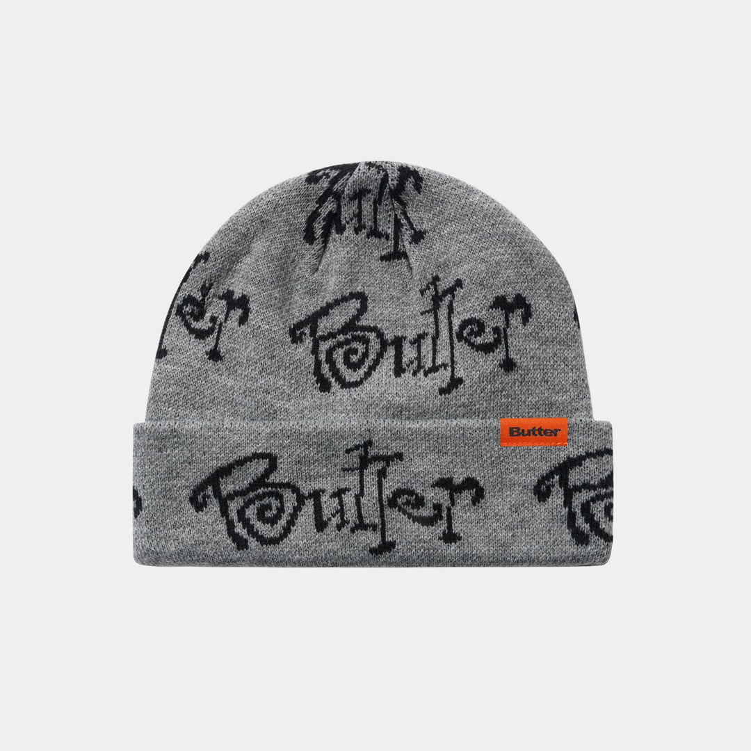Butter Goods Sidewalk Beanie Ash 