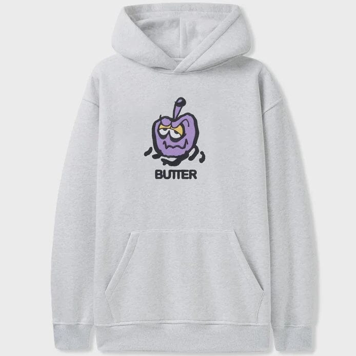 Butter Goods Smug Pullover Hood Ash S 