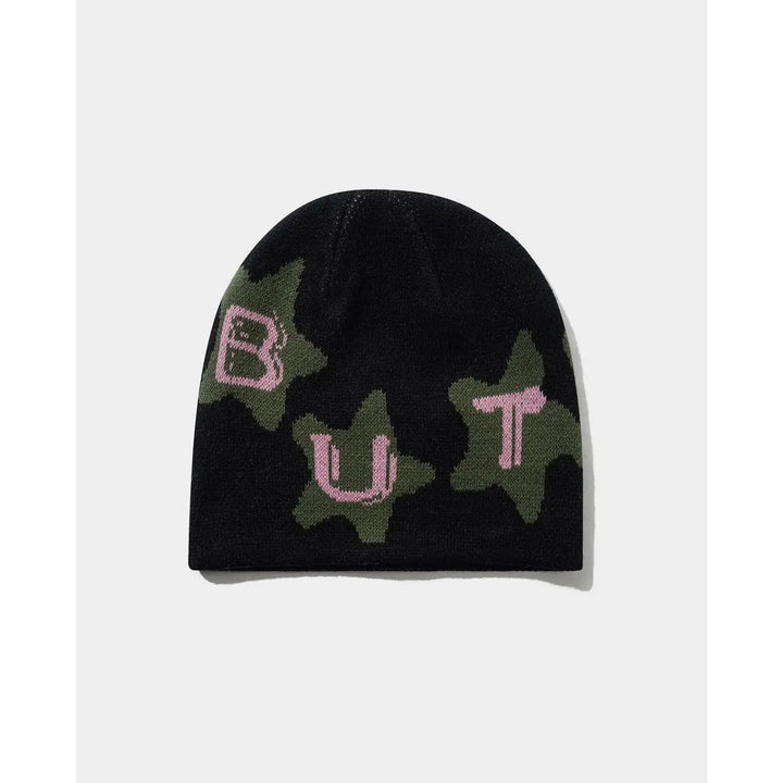 Butter Goods Stars Skully Beanie - Black