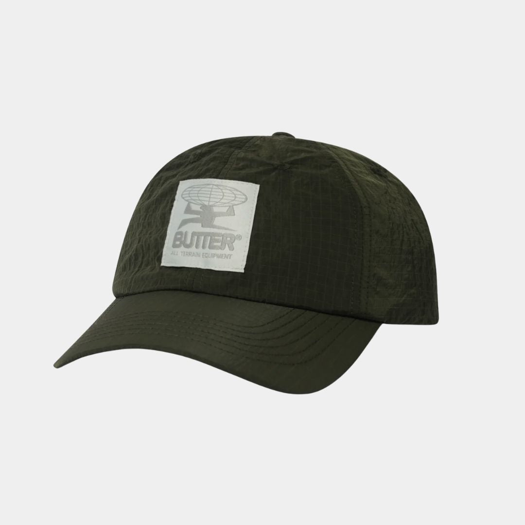 Butter Goods Terrain 6 Panel Cap Faded Black 