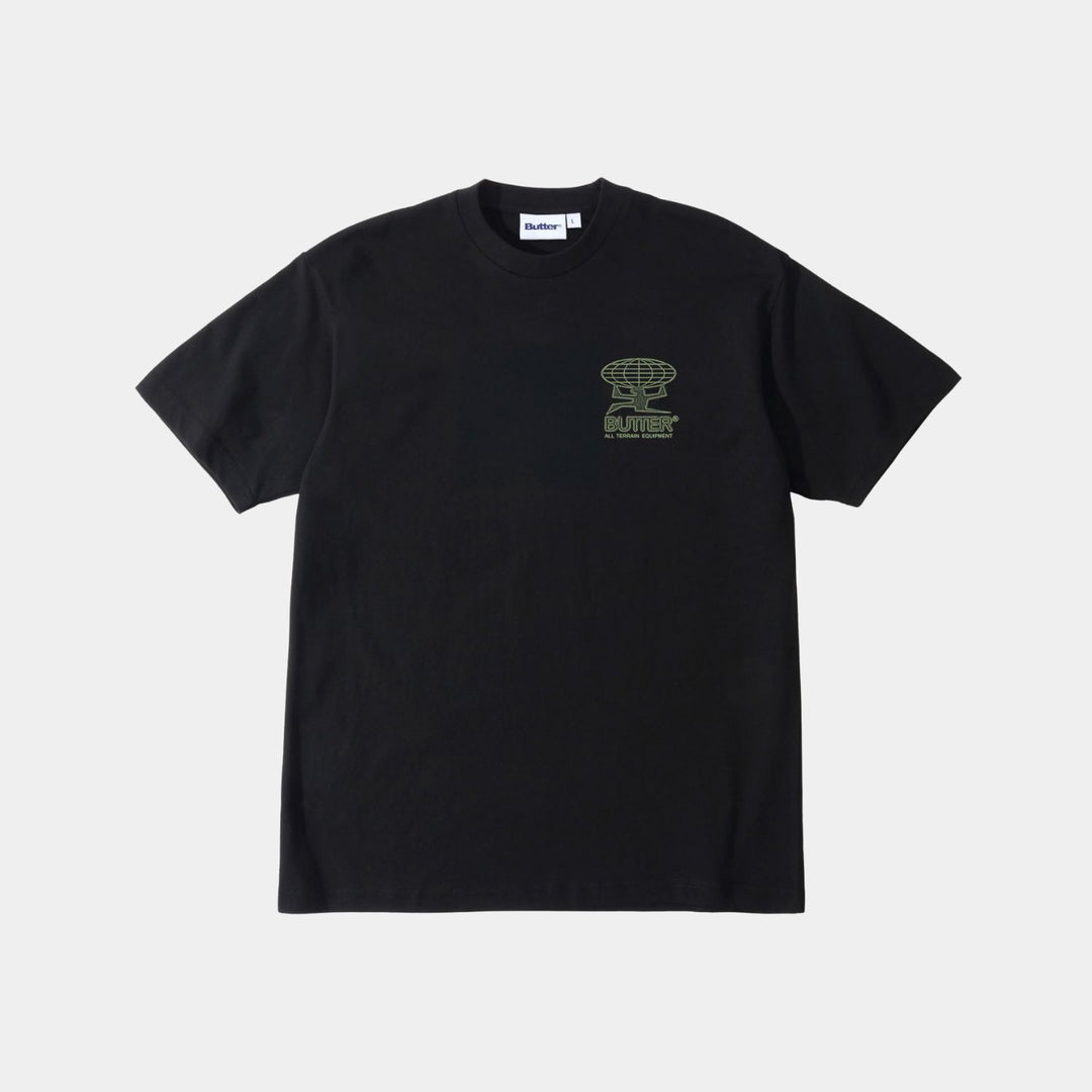 Butter Goods Terrain T-Shirt Black S 
