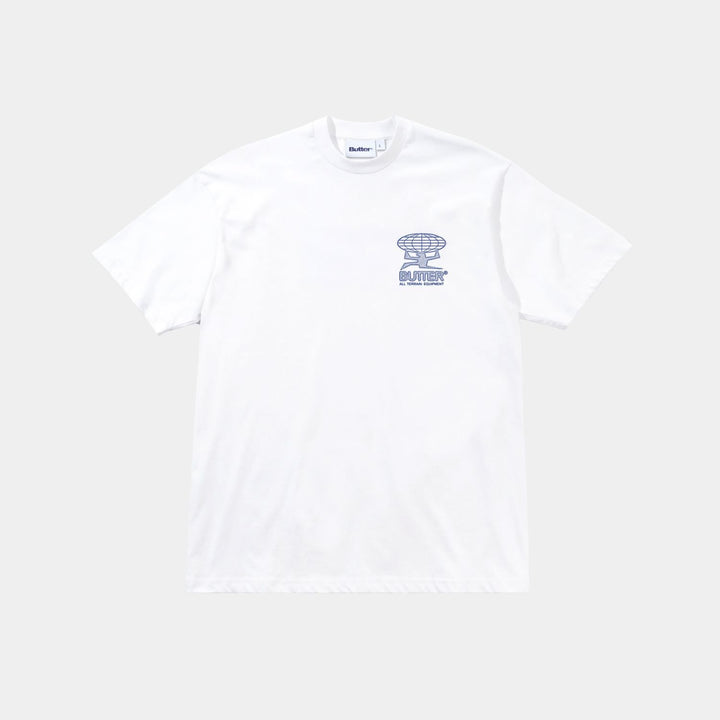 Butter Goods Terrain T-Shirt White S 